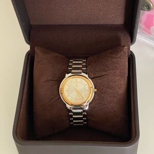 SOLD YSL Two Tone Watch Authentic